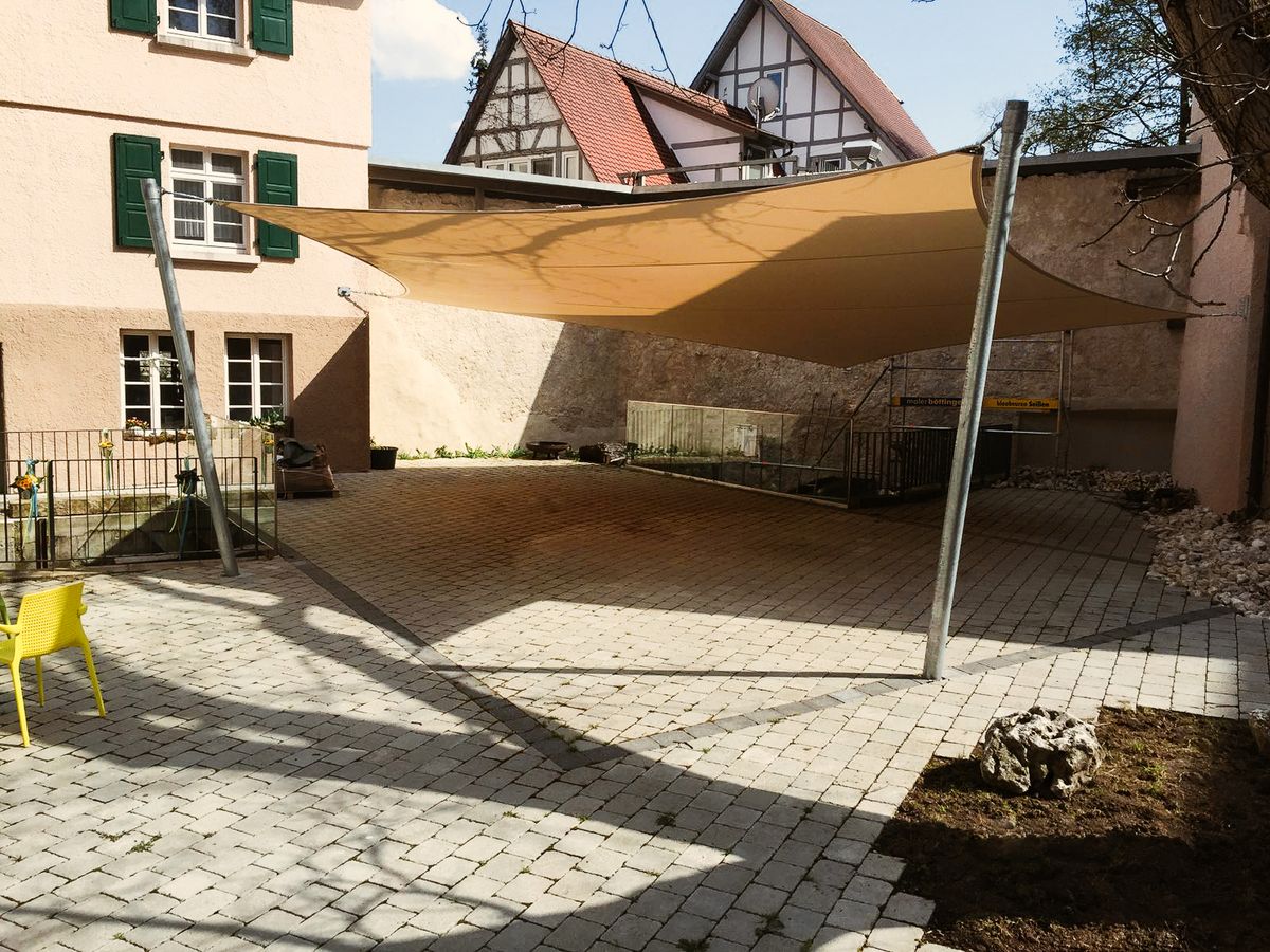Paulus Segel Innenhof Restaurant